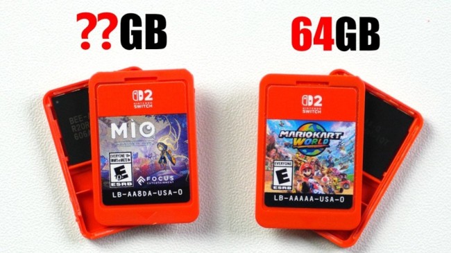 外网大神拆解Switch2卡带 暗示小容量卡带即将普及